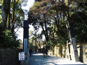 One of the temples in Kyoto